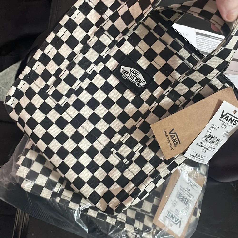 VANS MINI TOTE CROSSBODY-CHECKERED - Picture 2 of 4